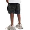 OEM shorts | Multi-pocket black shorts | Outdoor sports shorts | High elasticity | Washed | Overalls