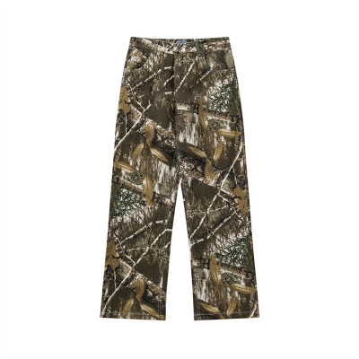 OEM pants | Street camouflage pants | Outdoor adventure pants | Loose pants | Elastic waist | Hiphop