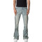 OEM pants | Double side zipper pants | Solid color pants | High-stretch pants | Slim-fit pants