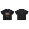 OEM T-shirt | Gold head print t-shirt  | Graphic print | Washed t-shirt | Round neck t-shirt | Black