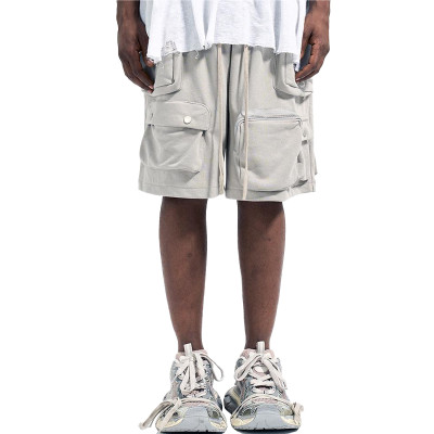 OEM shorts | Multi-pockets cargo shorts | Utility | Gray shorts | Outdoor sports shorts | Breathable