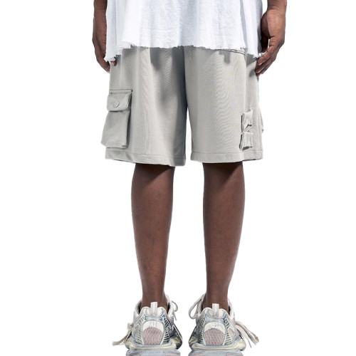 OEM shorts | Multi-pockets cargo shorts | Utility | Gray shorts | Outdoor sports shorts | Breathable