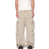 OEM pants | Oversized pants | Overalls | Solid color pants | Casual vacation style | Grapefruit red