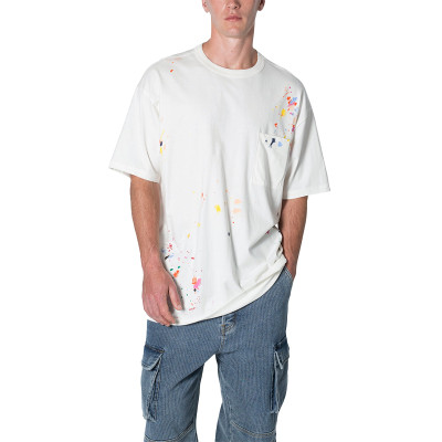 OEM T-shirt | Graffiti style t-shirt | Artistic printed white t-shirt | Colorful patterns t-shirt