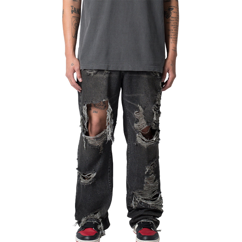 Custom ripped pants