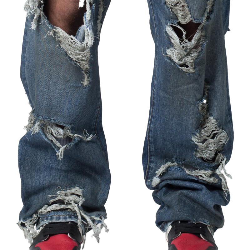 Custom washed pants