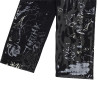 OEM pants | Graffiti denim pants | Irregular graffiti pants | Street skateboarding graffiti printed