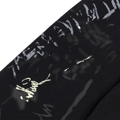 OEM pants | Graffiti denim pants | Irregular graffiti pants | Street skateboarding graffiti printed