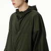 OEM jackets | Dark green windproof jacket | Adjustable elastic jacket | Waterproof windbreaker