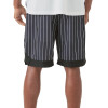 OEM shorts | Black and white striped shorts | Quick-drying athletic shorts | Loose straight shorts