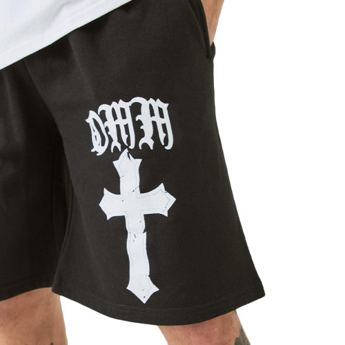 OEM shorts | Breathable black shorts | Stretch summer shorts | 100% cotton shorts | Printing shorts