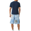 OEM shorts | Light blue denim shorts | Print shorts | Ripped shorts | Wash shorts | Patchwork shorts