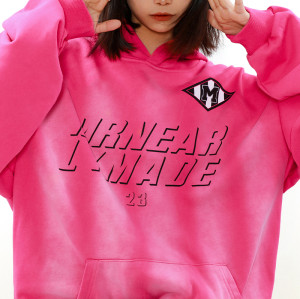 Custom hoodies | Street-style washed hoodie | False two-piece hoodie | Loose plus size hoodie