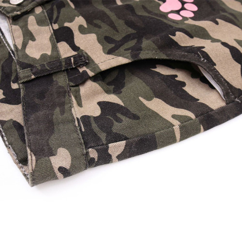 OEM pants | Men's camouflage denim pants | Loose straight pants | Pink printed streetwear pants