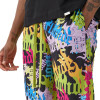 OEM shorts | Multi-coloured patterned printed shorts | Polyester sports shorts | Skateboard shorts