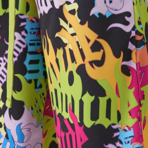 OEM shorts | Multi-coloured patterned printed shorts | Polyester sports shorts | Skateboard shorts