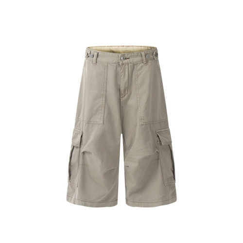 OEM shorts | Plus size cargo shorts | Multi-pocket casual shorts | Quick-drying outdoor shorts