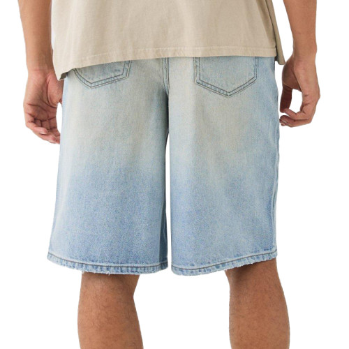 OEM shorts | Street ripped style shorts | Stretch breathable denim shorts | Washed gradient shorts