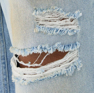 OEM shorts | Street ripped style shorts | Stretch breathable denim shorts | Washed gradient shorts