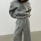 OEM jacket | Oversized hooded jacket | Minimalist same color sports jacket suit | 100% Cotton jacket