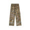 OEM pants | Camo street hip hop pants | Graffiti print pants | Oversized straight drawstring pants
