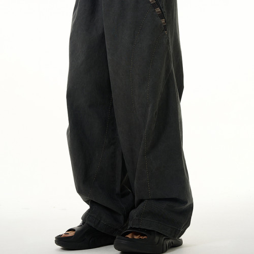 OEM pants | Men's oversized denim pants | Versatile straight pants | Minimalist pants | 300gsm pants