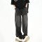 OEM pants | Men's casual loose pants | Wear-resistant washed denim pants | High-stretch denim pants