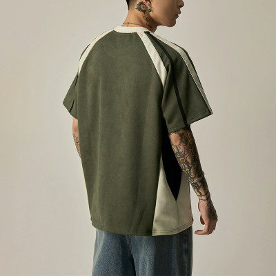 T-shirts manufacturer | Mens summer t-shirts | Embroidery t-shirts | Fashion sports striped t-shirts