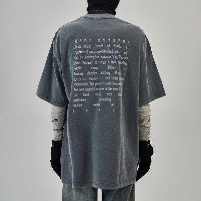 T-shirts manufacturer | Mens summer fashion t-shirt | Printed t-shirt | Vintage acid washed t-shirts