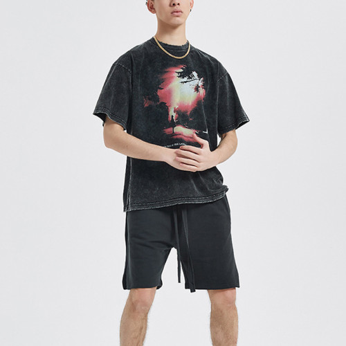 T-shirts manufacturer | Mens acid washed t-shirts | Graphic printed t-shirt | Heavyweight t-shirts