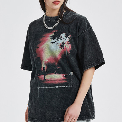 T-shirts manufacturer | Mens acid washed t-shirts | Graphic printed t-shirt | Heavyweight t-shirts