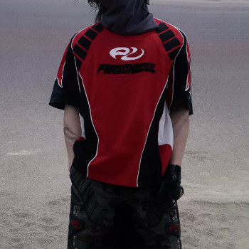 Patchwork jersey | Summer fashion sports t-shirts | High quality embroidery | Streetwear supplier