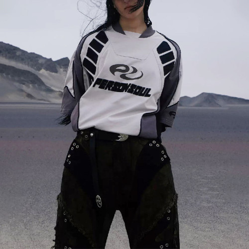 Patchwork jersey | Summer fashion sports t-shirts | High quality embroidery | Streetwear supplier