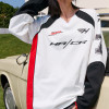 Colourblock nylon tops | Streetwear manufacturer | Mens long sleeve sports jersey | Digital printed