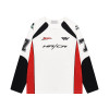Colourblock nylon tops | Streetwear manufacturer | Mens long sleeve sports jersey | Digital printed