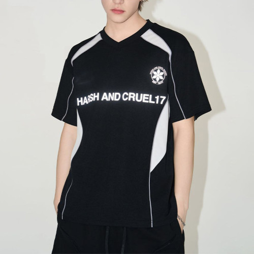 Streetwear cotton jersey | Streetwear supplier | Reflective printed | Unisex outdoor sports t-shirts