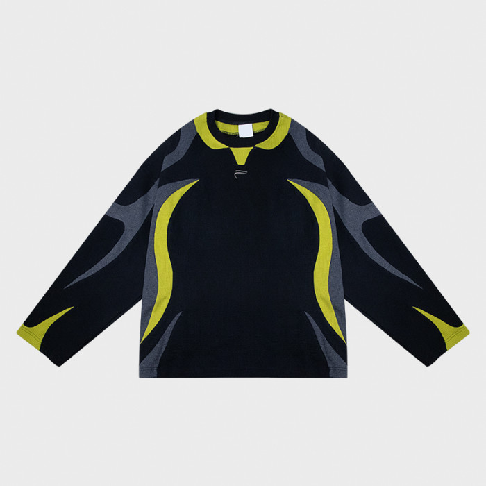 Men cotton waffle top | Streetwear supplier | Lightweight sport long sleeve | Blank | Embroider logo