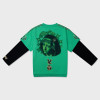 Unisex street two-pieces set | Fashion sport soccer jersey | Printed long sleeve | Custom streetwear
