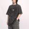 Spider embroidery t-shirts | Heavyweight | Summer fashion t-shirts | Acid wash | Streetwear supplier