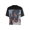Oversized streetwear tee | Basketball jersey | Apparel factory | V-neck satin t-shirt | Printing