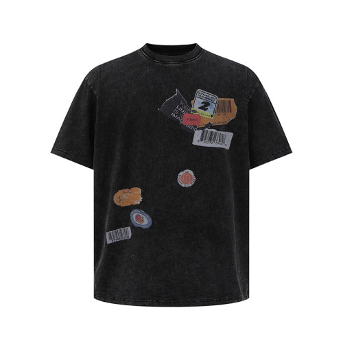 Clothing supplier | Vintage printed t-shirts | Unisex washed t-shirts | Cotton crew neck t-shirts