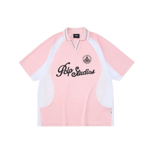 Polo t-shirts supplier | Collar t-shirt polo shirt | Screen-printed -shirt | Couples' jerseys