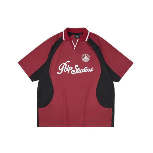 Polo t-shirts supplier | Collar t-shirt polo shirt | Screen-printed -shirt | Couples' jerseys