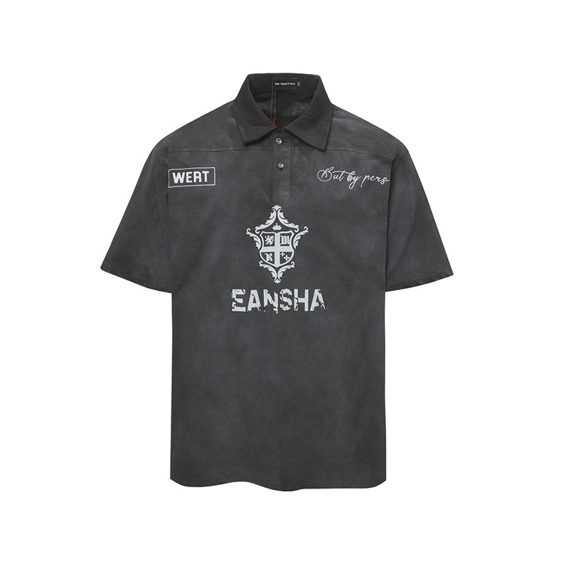 Custom streetwear polo tee