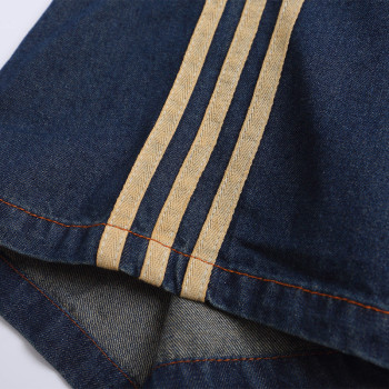 Garment factory | Streetwear denim t-shirts | Towel embroidery graphic tee | V-neck jersey | Washed