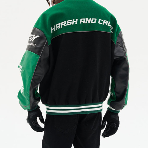 Race-style baseball jacket | Pilot colorblock jacket | Stylish print street jacket | Jacket factory