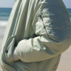 Light green pilot jacket | Minimalist casual jacket | Japanese retro winter jacket | Jacket supplier
