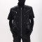 Men short-sleeve vest jacket | Zipper stand-up collar jacket | Nylon lightweight jacket | OEM jacket