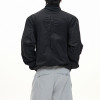Black lightweight jacket | Stand-up collar sports jacket | Windproof casual jacket | Jacket factory