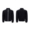 Black lightweight jacket | Stand-up collar sports jacket | Windproof casual jacket | Jacket factory